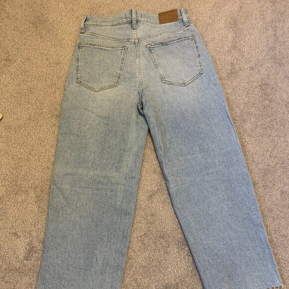 NWT Madewell The Perfect Vintage Wide-Leg Crop Jean Size 28 - Picture 4 of 4